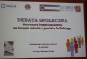 2014-09-09  Debata - bezpieczeństwo w Kaliszu i Powiecie