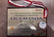 2017-12-19 III Miejsce W MISTRZOSTWACH WOJEWÓDZTWA w Tenisie stołowym